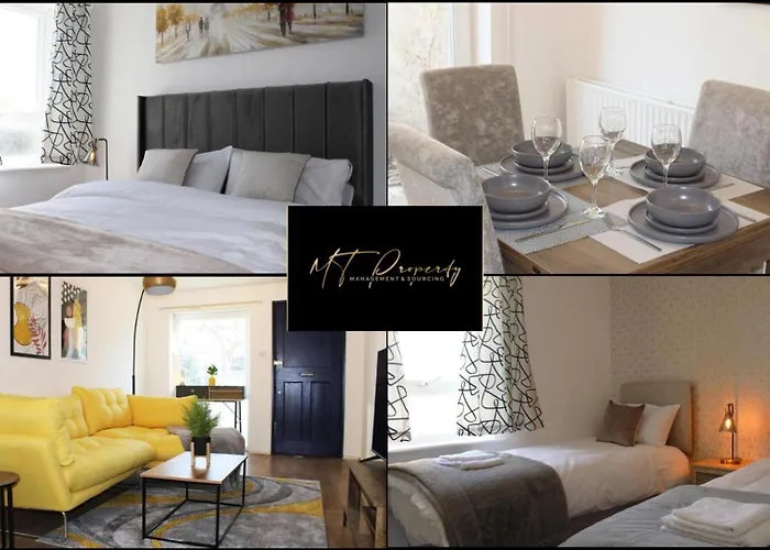 Comfortable House For 6 People Near City Centre - Midhurst Close II